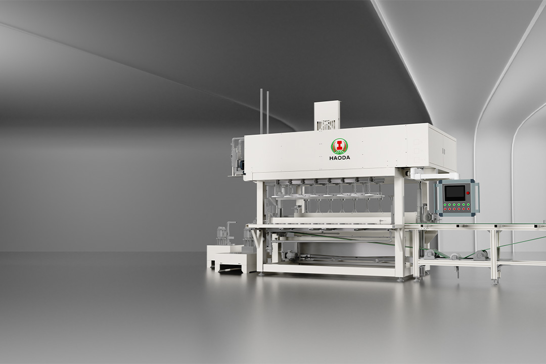 Automatic Dip Glazing Production Line – 8 stations