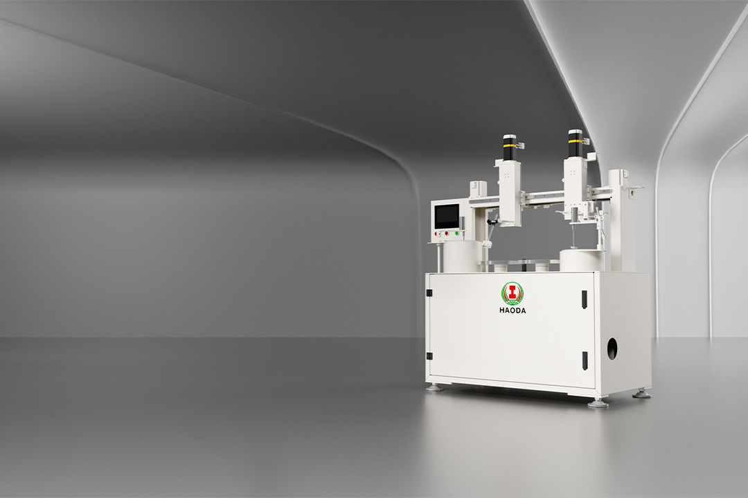 Double Heads Line Drawing Machine